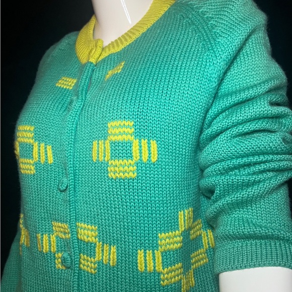 Vintage Donovan Galvani Cardigan sweater, size Medium, European size 38. Wool. - Picture 3 of 8